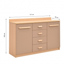 Stolwit - londyn - komoda 2d4s